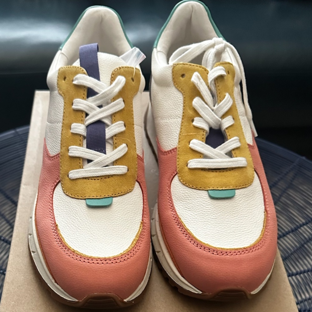 Madewell Kickoff Trainer Colorblock Sneaker (Women), 10M